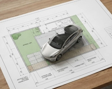 Let me start with the design | エシカル人工芝なら株式会社GreenDesign 人工芝駐車場のデザインはGreenDesignまで