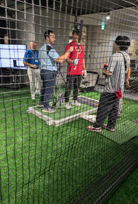 ヒッターズハウスの人工芝写真