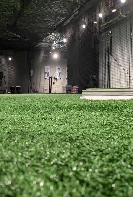 ヒッターズハウスの人工芝写真