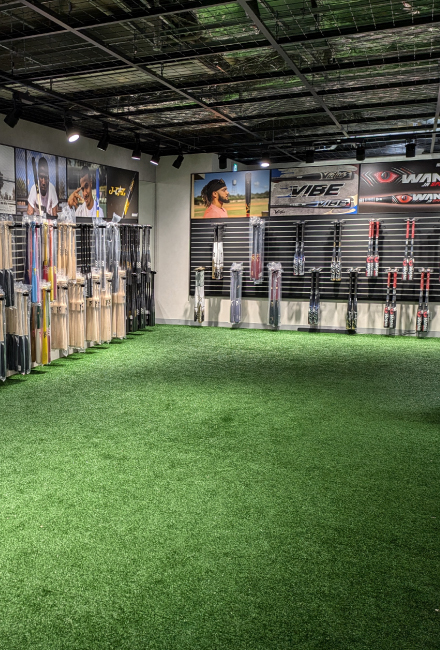 ヒッターズハウスの人工芝写真