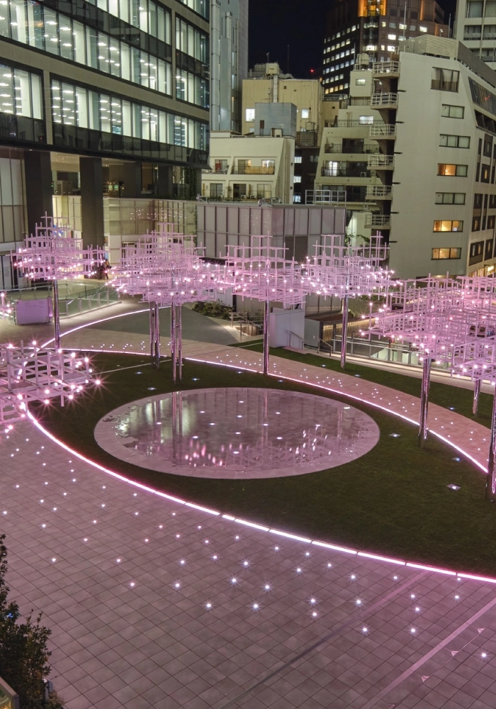 渋谷さくらステージの人工芝