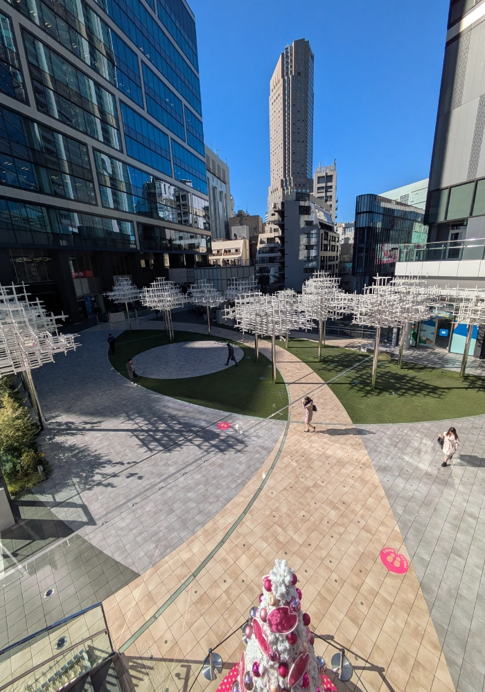 渋谷さくらステージの人工芝